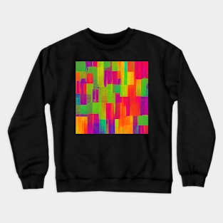 omg retro pattern abstract Crewneck Sweatshirt